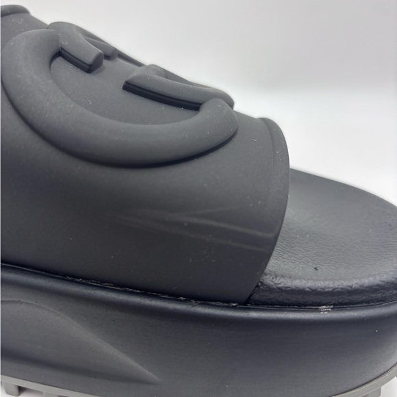 Gucci Black Slide Sandals - Picture 9 of 9